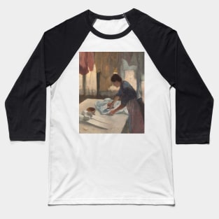 Woman Ironing by Edgar Degas Baseball T-Shirt